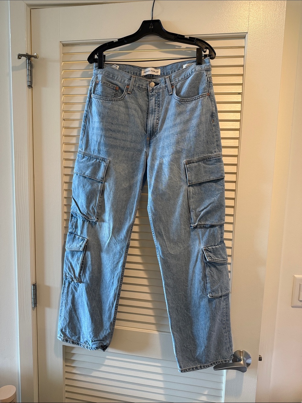 Light Wash Cargo Jeans -Denim Forum